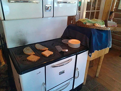 Mahlzeiten in der Auberge du Vieux-Moulin